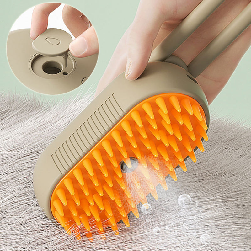 ShedStopper™ 3‑in‑1 Steam Pet Brush